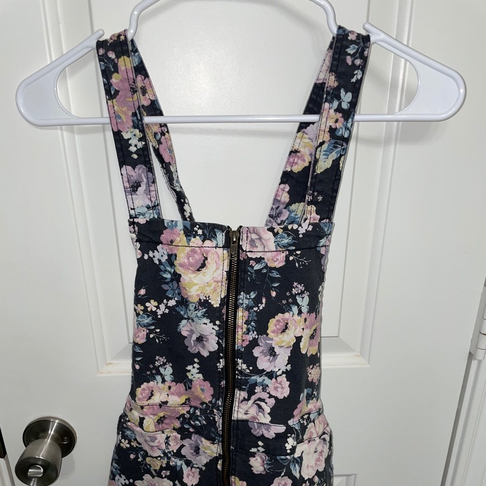 Floral Overalls